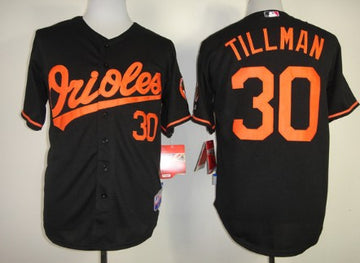 Chris Tillman Baltimore Orioles black jersey
