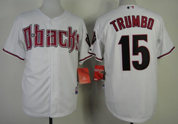Mark Trumbo Arizona Diamondbacks white jersey