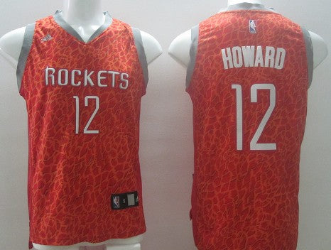 Dwight Howard Houston Rockets red Fashion jersey