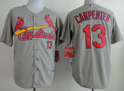 Matt Carpenter St. Louis Cardinals gray jersey