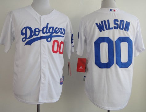 Brian Wilson Los Angeles Dodgers white jersey