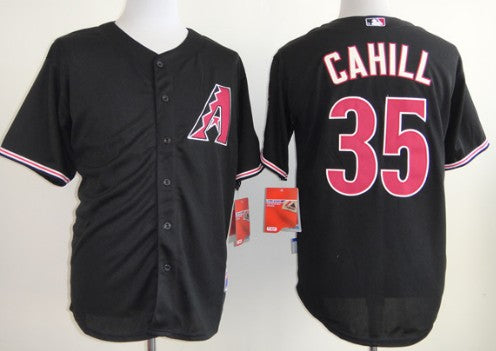Trevor Cahill Arizona Diamondbacks black jersey