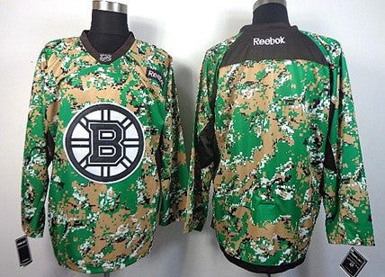 Custom Boston Bruins camo Camo jersey