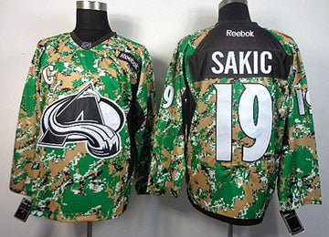 Joe Sakic Colorado Avalanche camo Camo jersey