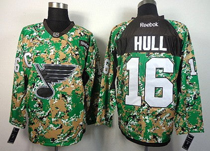 Brett Hull St. Louis Blues camo Camo jersey