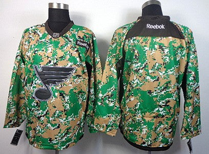 Custom St. Louis Blues camo Camo jersey