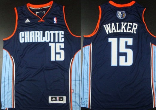 Kemba Walker Revolution Charlotte Hornets blue jersey
