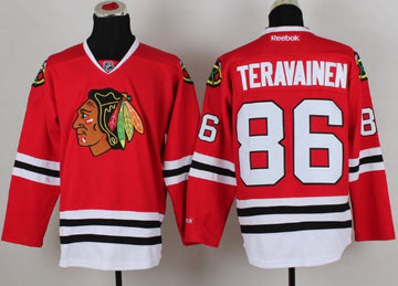 Teuvo Teravainen Punk Chicago Blackhawks red jersey