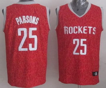 Chandler Parsons Houston Rockets red Fashion jersey