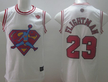 Flightman Chicago Bulls white jersey