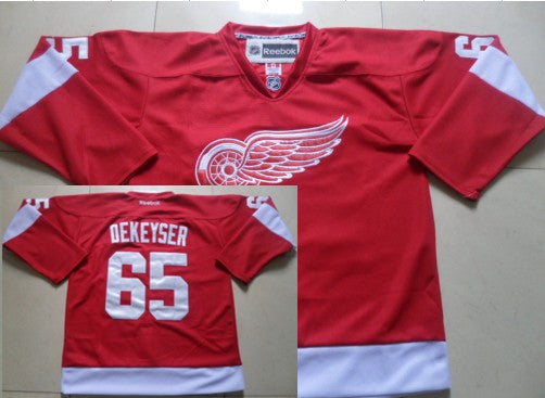 Danny DeKeyser Detroit Red Wings red jersey