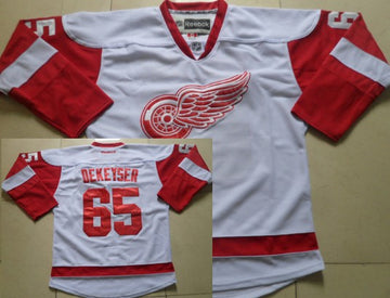 Danny DeKeyser Detroit Red Wings white jersey
