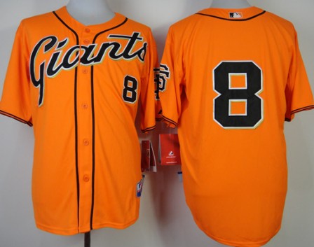 Hunter Pence San Francisco Giants orange jersey