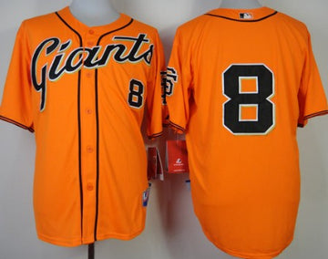 Hunter Pence San Francisco Giants orange jersey