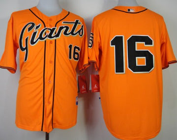 Angel Pagan San Francisco Giants orange jersey