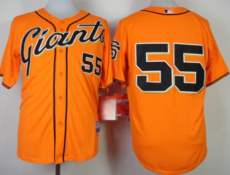 Tim Lincecum San Francisco Giants orange jersey