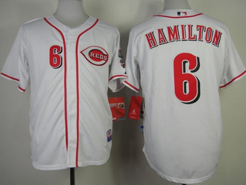 Josh Hamilton Cincinnati Reds white jersey