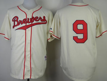 Jean Segura Milwaukee Brewers cream jersey