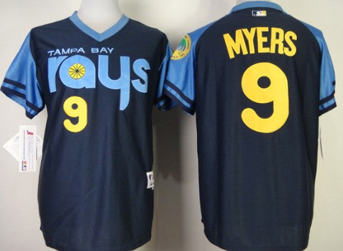 Wil Myers Tampa Bay Rays navy jersey