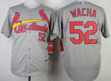 Michael Wacha St. Louis Cardinals gray jersey