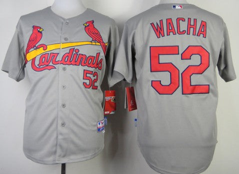 Michael Wacha St. Louis Cardinals gray jersey