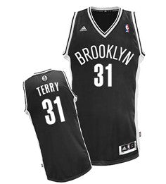 Jason Terry Brooklyn Nets black jersey