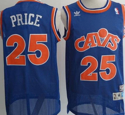 Mark Price Cleveland Cavaliers blue Throwback jersey