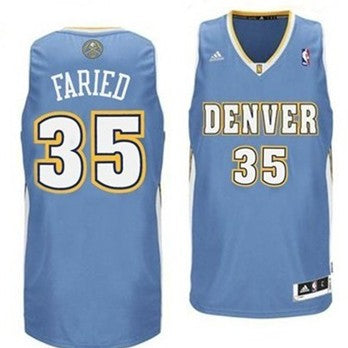 Kenneth Faried Denver Nuggets blue jersey