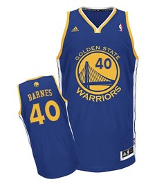 Harrison Barnes Golden State Warriors blue jersey