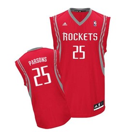 Chandler Parsons Houston Rockets red jersey