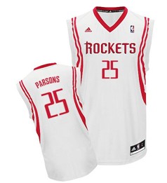 Chandler Parsons Houston Rockets white jersey