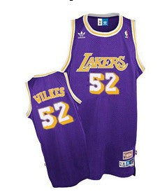 Jamaal Wilkes Los Angeles Lakers white Throwback jersey