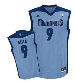 Tony Allen Memphis Grizzlies blue jersey