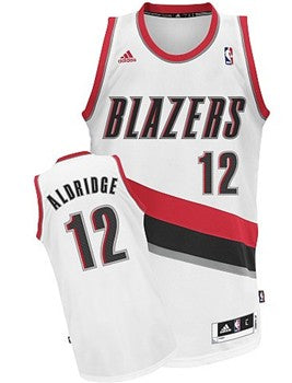 LaMarcus Aldridge Portland Trail Blazers white jersey
