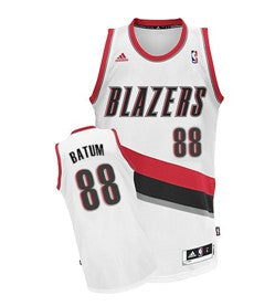 Nicolas Batum Portland Trail Blazers white jersey
