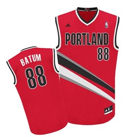 Nicolas Batum Portland Trail Blazers red jersey