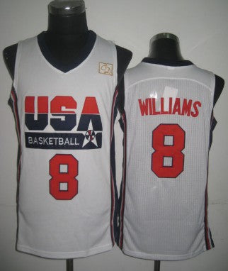 Deron Williams USA Basketball white jersey