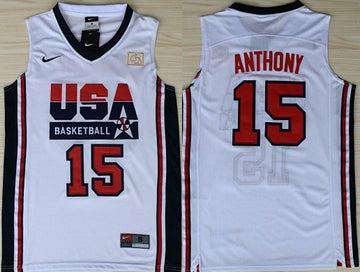 Carmelo Anthony USA Basketball white jersey