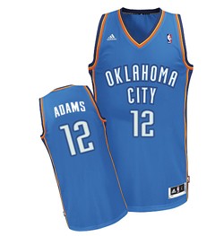 Steven Adams Oklahoma City Thunder blue jersey