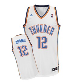 Steven Adams Oklahoma City Thunder white jersey