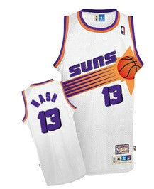 Steve Nash Phoenix Suns white Throwback jersey