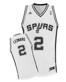 Kawhi Leonard San Antonio Spurs white jersey