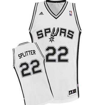 Tiago Splitter San Antonio Spurs white jersey