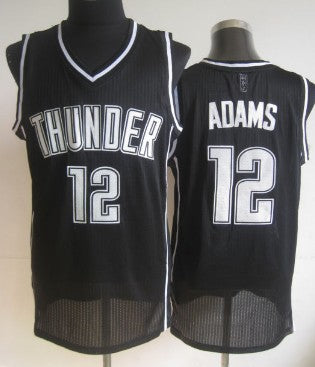 Steven Adams Oklahoma City Thunder black jersey