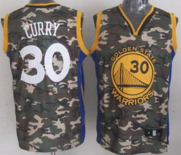 Stephen Curry Golden State Warriors camo Fashion jersey