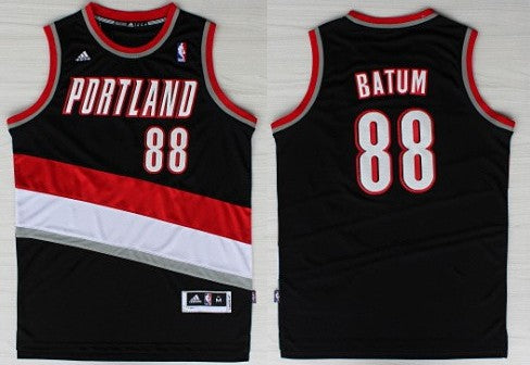 Nicolas Batum Revolution Portland Trail Blazers black jersey