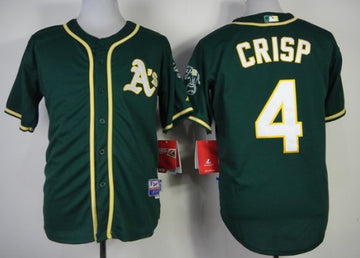 Coco Crisp Oakland Athletics green jersey