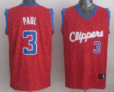 Chris Paul Los Angeles Clippers red Fashion jersey