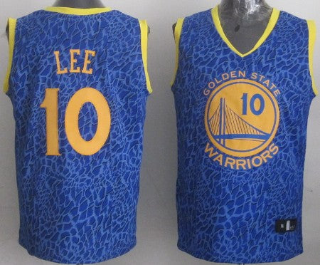 David Lee Golden State Warriors blue Fashion jersey