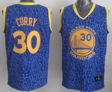 Stephen Curry Golden State Warriors blue Fashion jersey